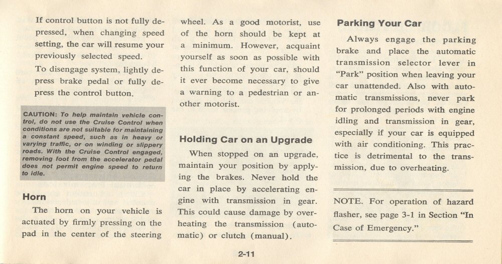 1977 Chev Chevelle Owners Manual Page 70